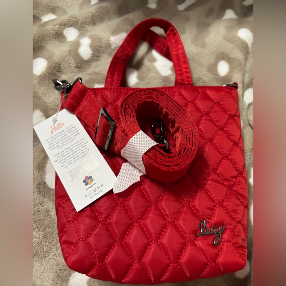 Lug tip toe crossbody
